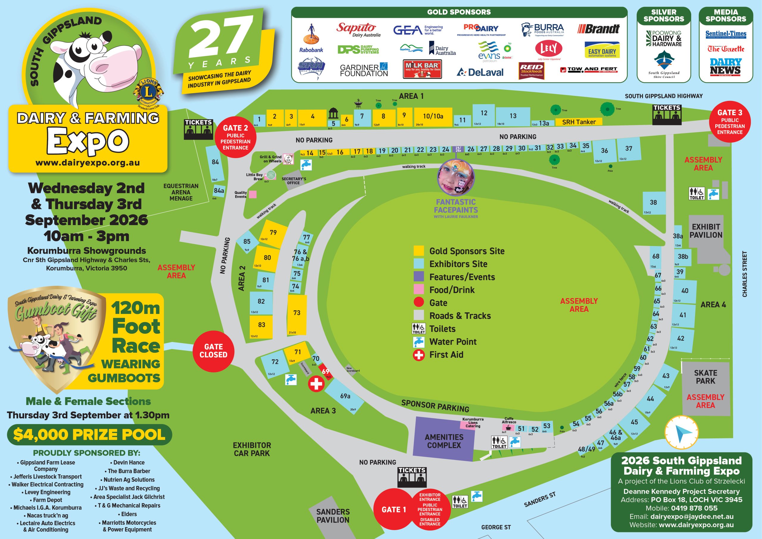 D&FE Site Map 2026 A3 250826