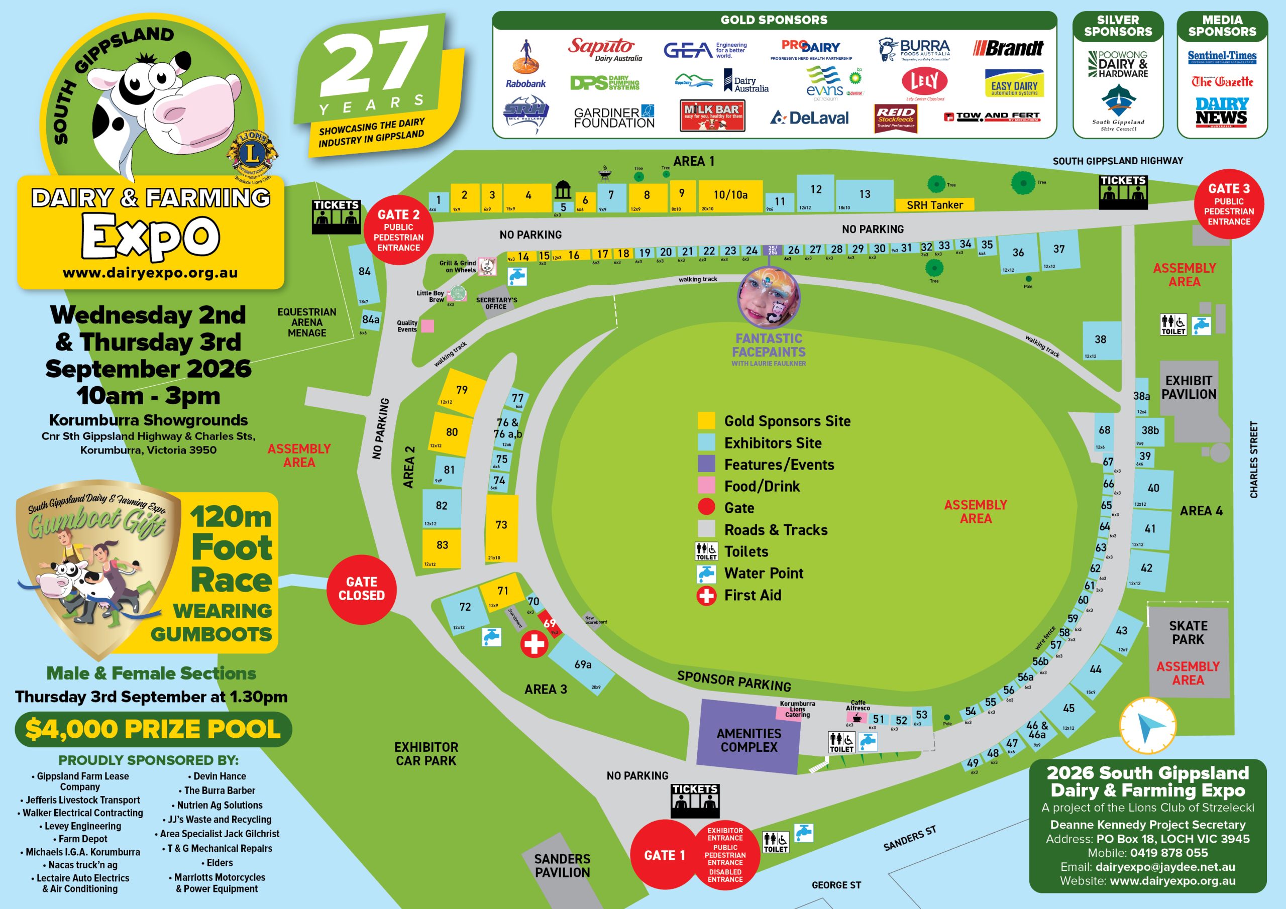 D&FE Site Map 2026 A4